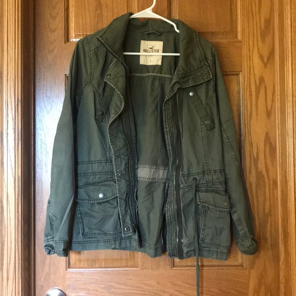 Hollister Jackets & Blazers - Army Green Jacket